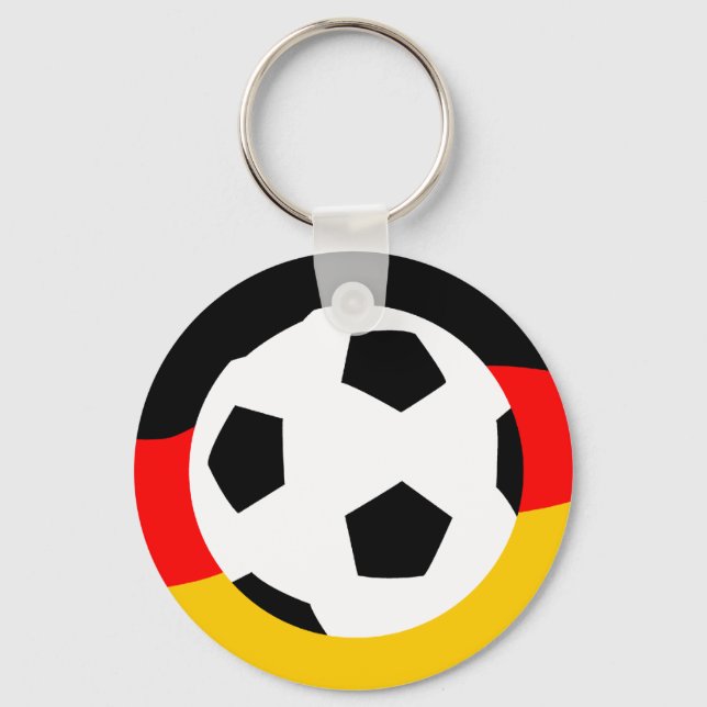 Fussball deutschland fahne key ring (Front)
