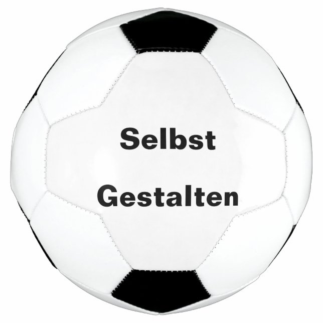Fußball Selbst Online Gestalten - Vorlage Football (Front)