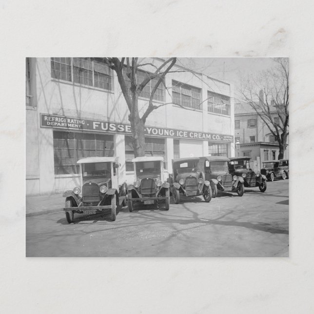 Fussell's Ice Cream Postcard (Front)