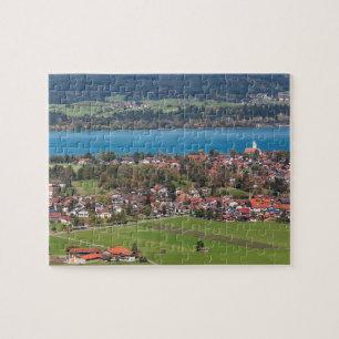Fussen Town Landscape Jigsaw Puzzle