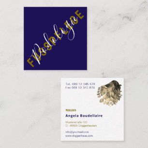 Fußpflege Podologie Visitenkarten Square Business Card