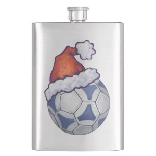Futbal Christmas Hip Flask