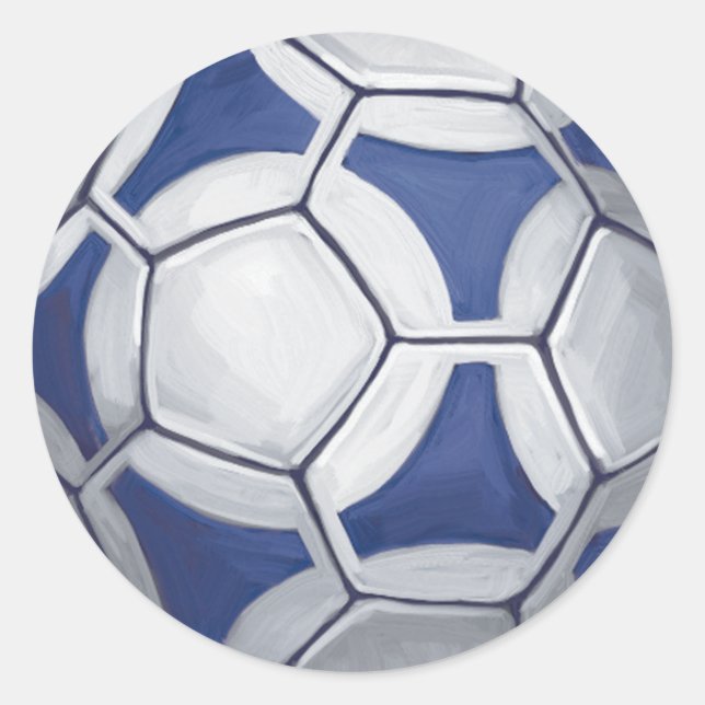 Futbal Classic Round Sticker (Front)