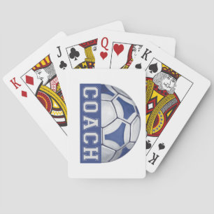 Futbal Coach Playing Cards