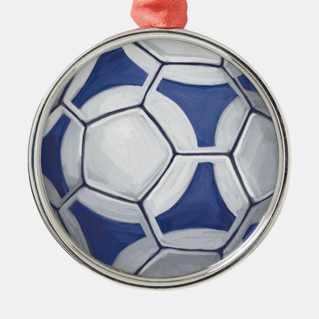 Futbal Metal Tree Decoration (Front)