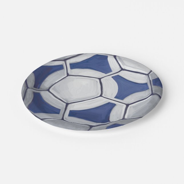 Futbal Paper Plate (Angled)