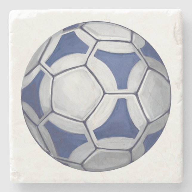Futbal Stone Coaster (Front)