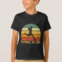 Futbol Is Life Retro Vintage Soccer Player Costume