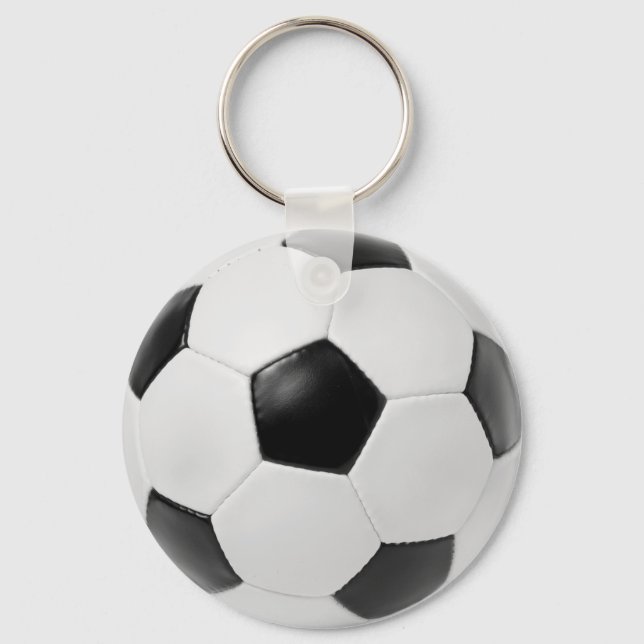 Futbol Soccer Ball Key Ring (Front)