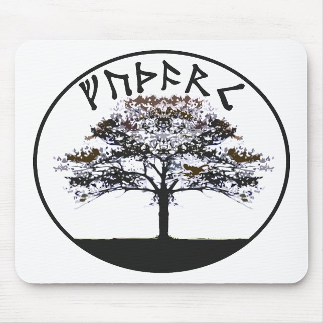 Futhark Mouse Mat (Front)