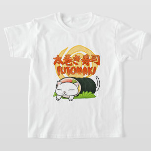 Futomaki Sushi Cat T-Shirt