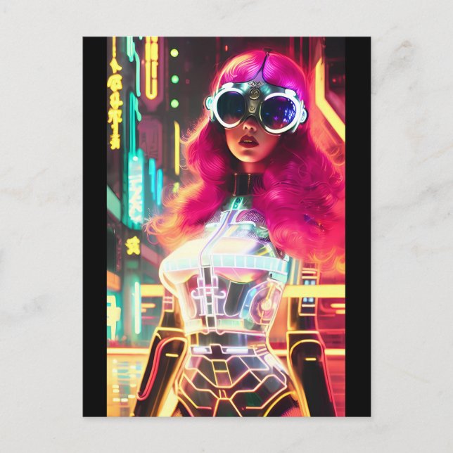 Futura City Dreamers - Ken Gauge Art Postcard (Front)