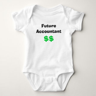 Future Accountant Baby Bodysuit