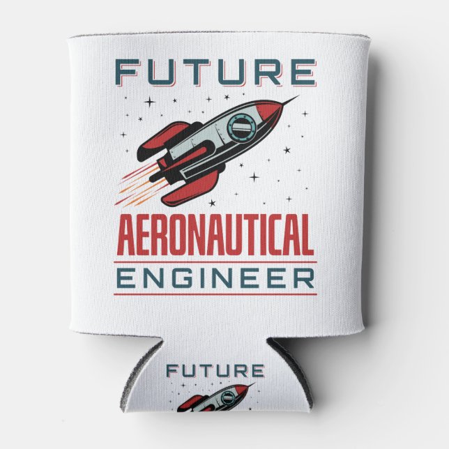 Future Aeronautical Engineer Can Cooler (Front)