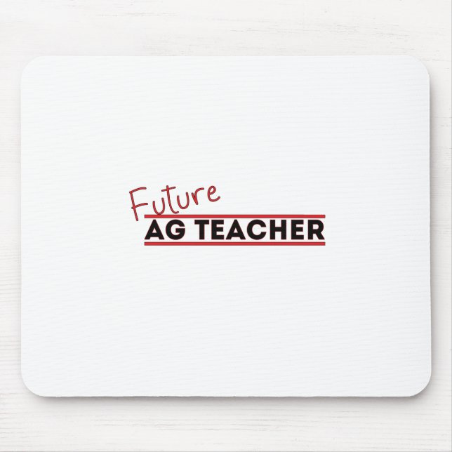 Future Ag Teacher Mouse Mat (Front)