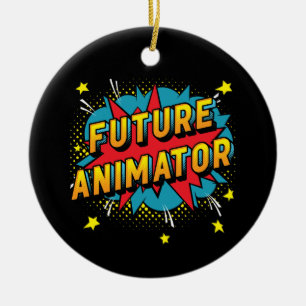 Future Animator Ceramic Tree Decoration