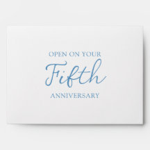 Future Anniversary Letters Wedding Time Capsule