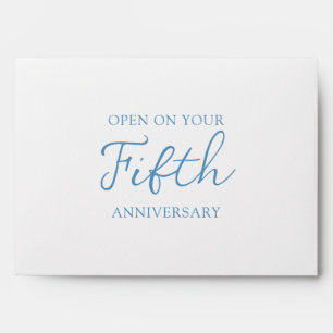 Future Anniversary Letters Wedding Time Capsule Envelope