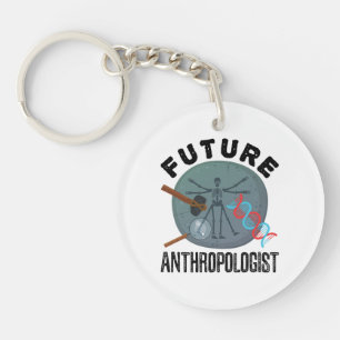 Future Anthropologist Key Ring