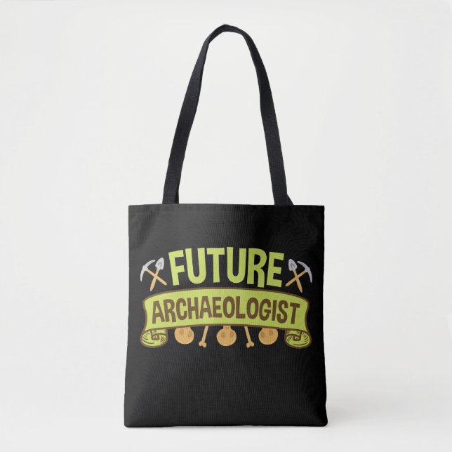 Future Archaeologist Archaeology Student Tote Bag (Front)