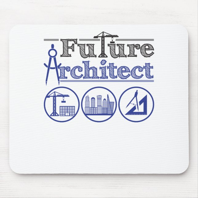 Future Architect Architecture Mouse Mat (Front)