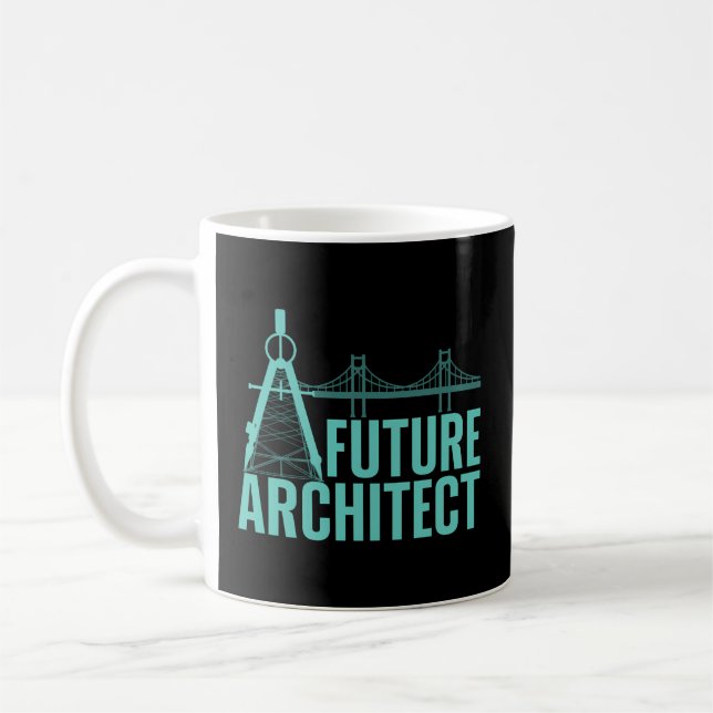 Future Architect Architecture Student Coffee Mug (Left)