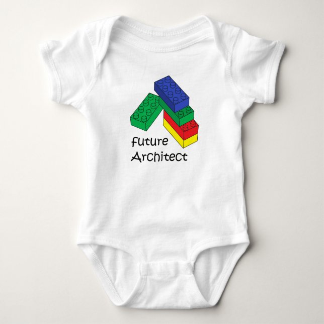 Future Architect Baby Bodysuit (Front)