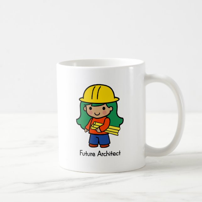 Future Architect - Girl Coffee Mug (Right)
