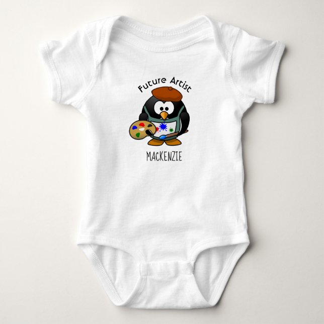 Future Artist Baby Bodysuit (Front)
