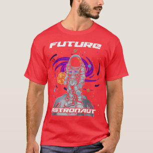 Future Astronaut Man On The Moon Astronomy T-Shirt