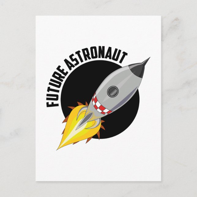 Future Astronaut Postcard (Front)