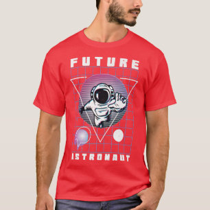 Future Astronaut Space Man On The Moon For Men Wom T-Shirt