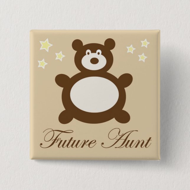 Future Aunt Baby Shower Pin (Front)