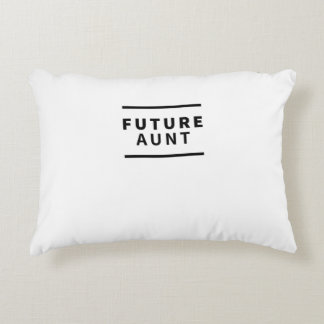Future aunt decorative cushion