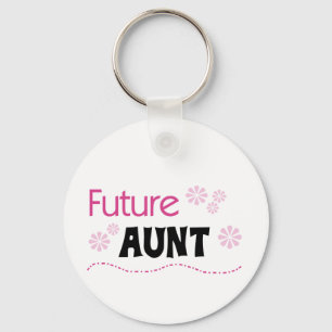Future Aunt Tshirts and Gifts Key Ring