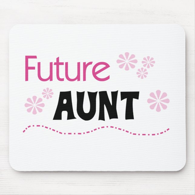 Future Aunt Tshirts and Gifts Mouse Mat (Front)