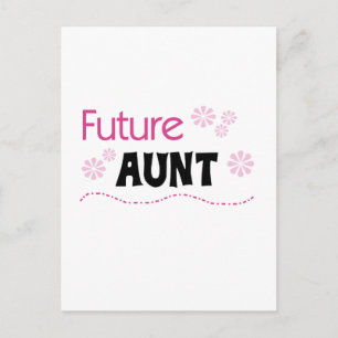 Future Aunt Tshirts and Gifts Postcard