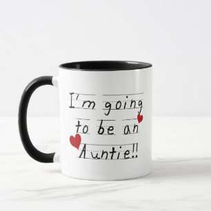 Future Auntie Kid Print Tshirts and Gifts Mug