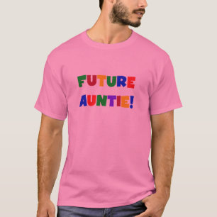 Future Auntie-Primary Colours Tshirts and Gifts