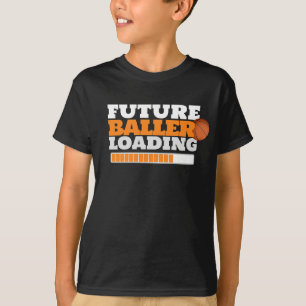 Future Baller Loading Boys Basketball T-Shirt