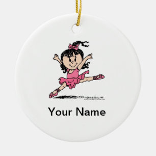 Future Ballerina - Female Ceramic Tree Decoration