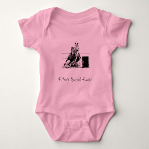 Future Barrel Racer Baby Bodysuit
