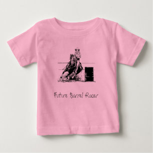 Future Barrel Racer Baby T-Shirt