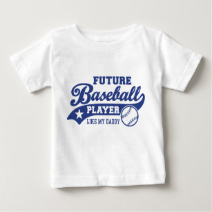 Future Baseball Player Baby T-Shirt