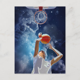Future Basketball All-Star Postcard