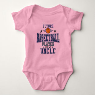 Future Basketball Player Like My Uncle Baby Bodysuit