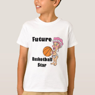 future basketball star baby girl T-Shirt