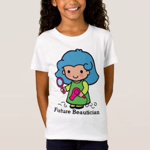 Future Beautician/Hair Stylist with blow dryer T-Shirt
