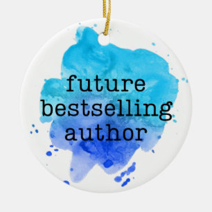 Future Bestselling Author Ornament