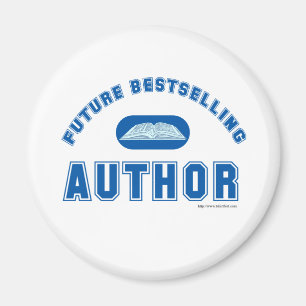 Future Bestselling Cool Author Statement  Magnet